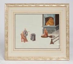 A Set of 3 Large Chinese Court Scenes