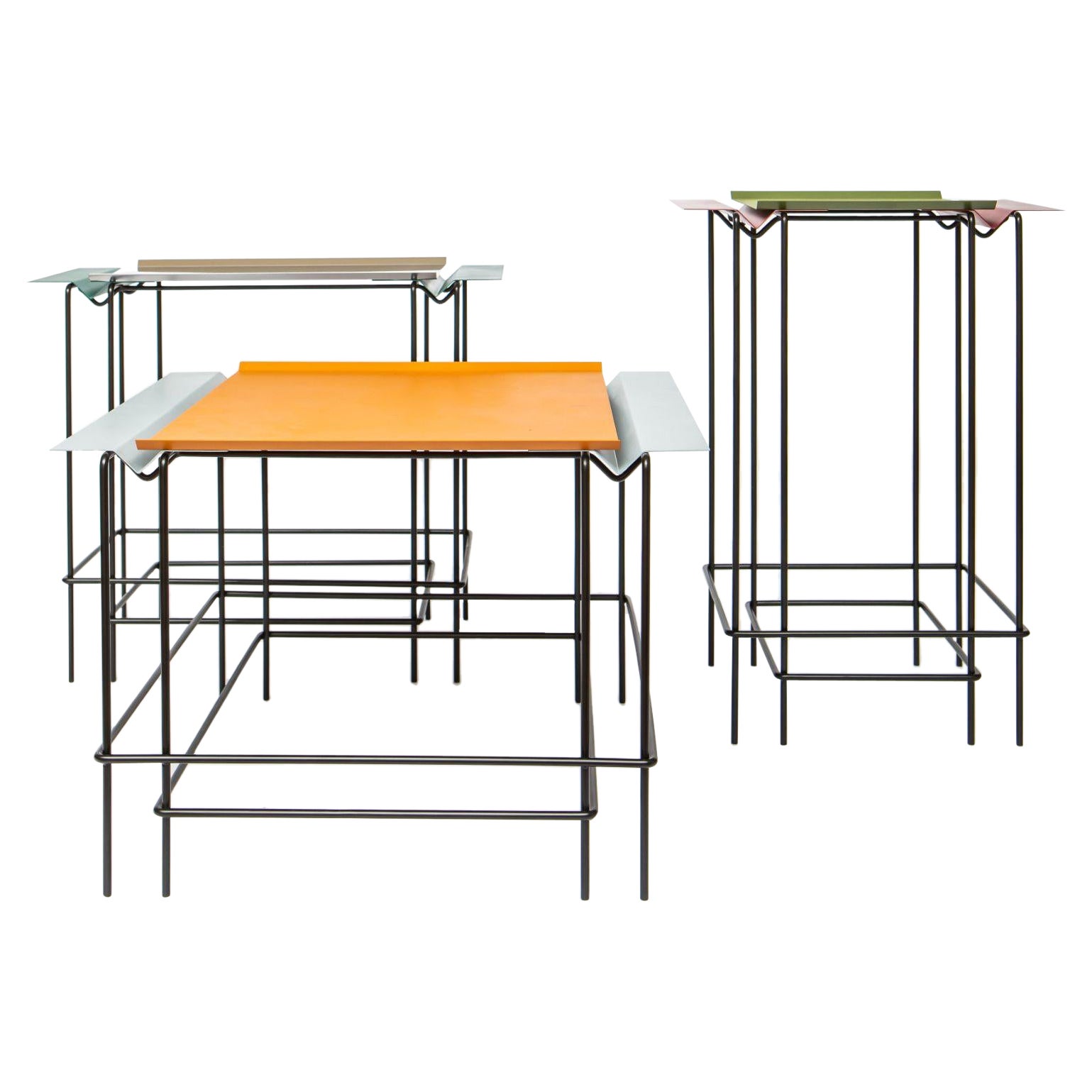 A Set of 3 Leva, Tables by Alva Design For Sale