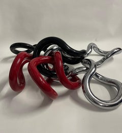 A Set of 3 Tangle Sculptures