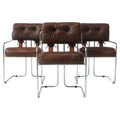 Set of 3 Tucroma Dining Chairs by Guido Faleschini
