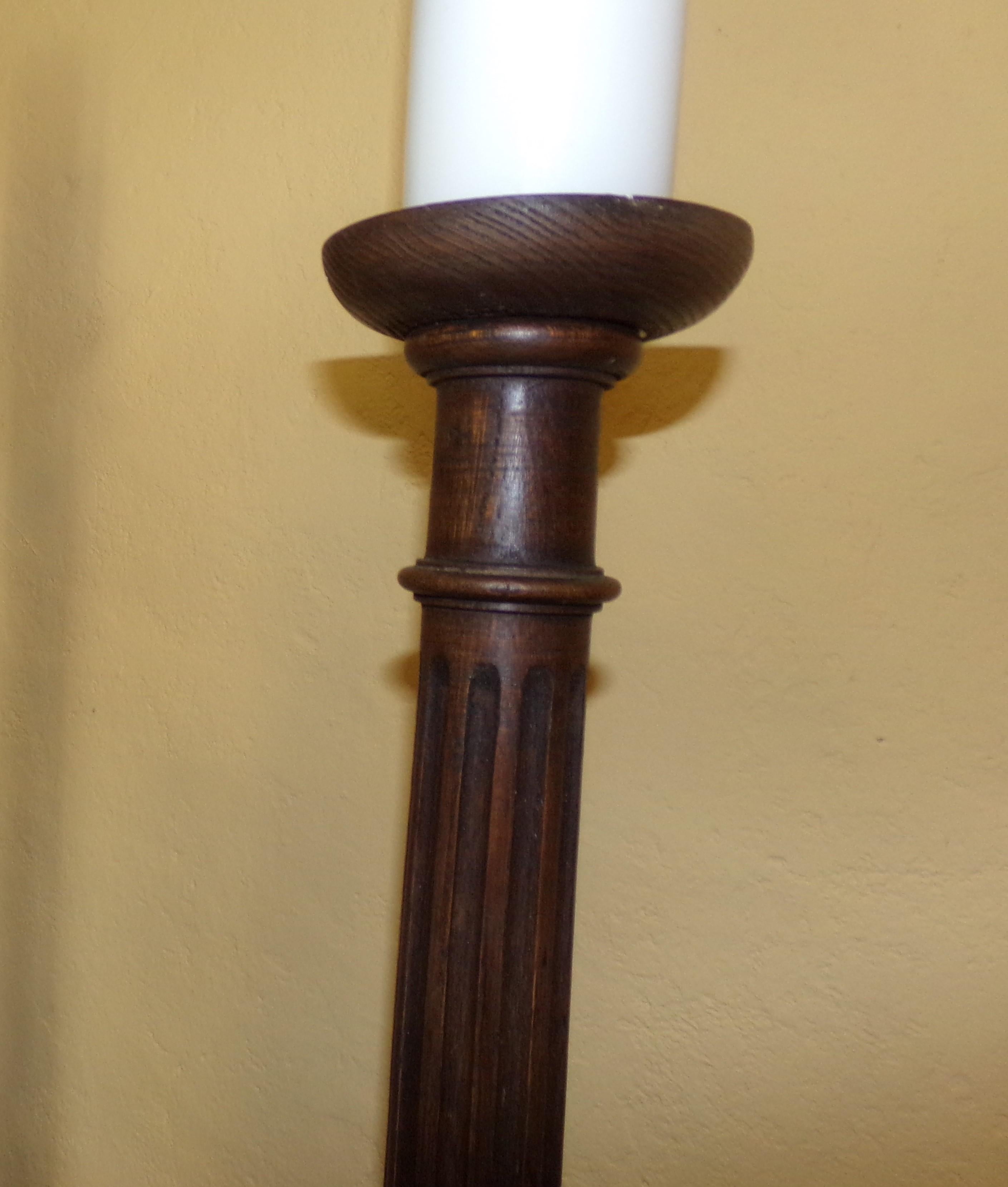 Set of 4 Candlesticks/ Torchers in the Louis XVI Style, circa 1890 In Good Condition For Sale In London, GB