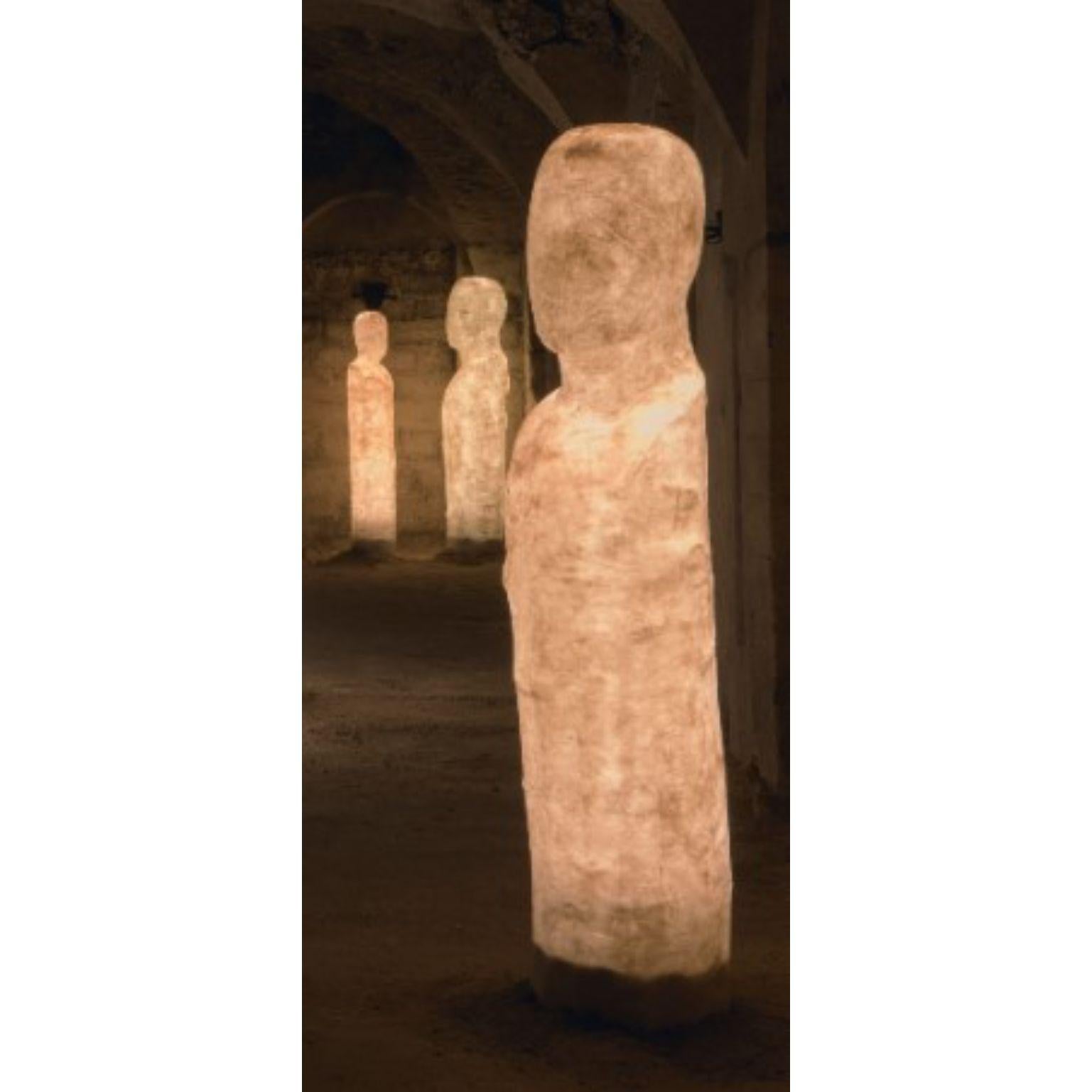 Belge Ensemble de 4 sculptures lumineuses de famille anonyme par Atelier Haute Cuisine en vente
