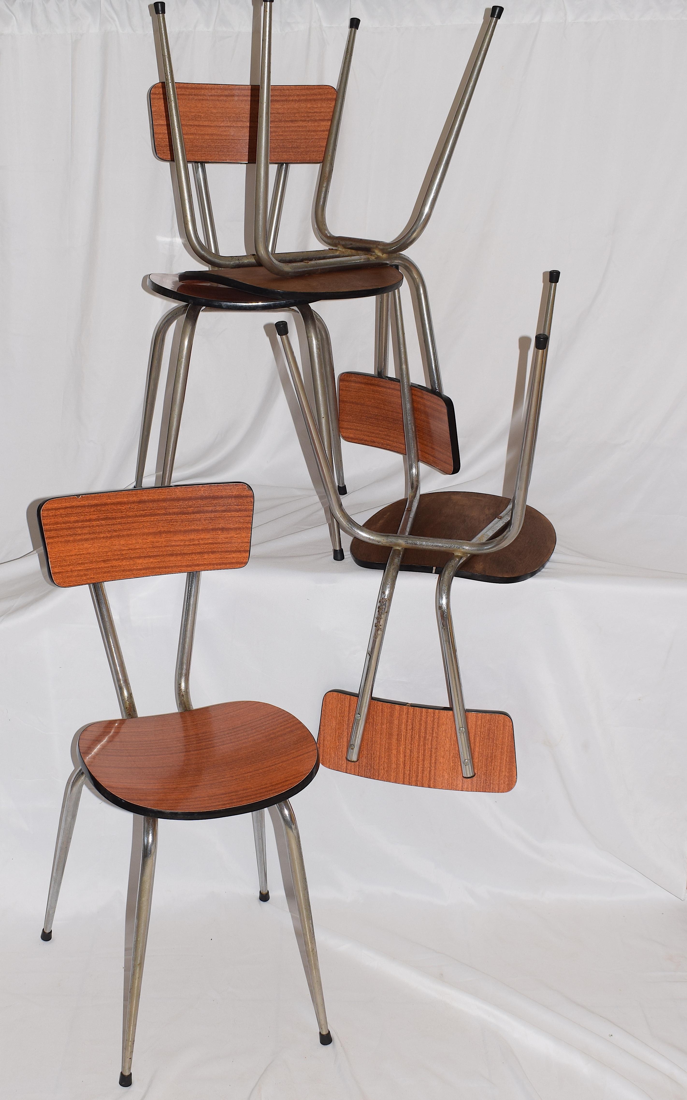 vintage formica table and chairs for sale