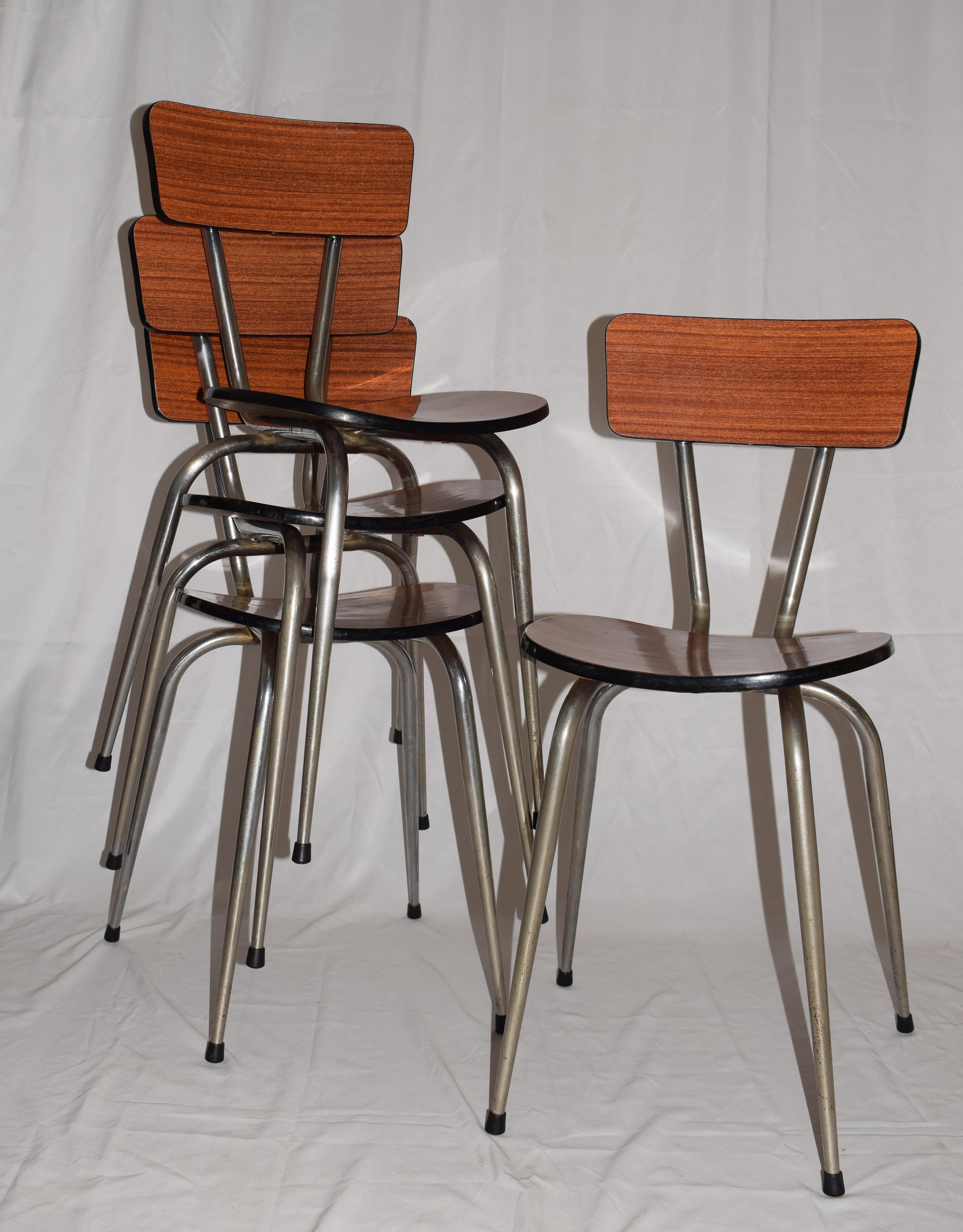 1960s formica kitchen table and chairs for sale