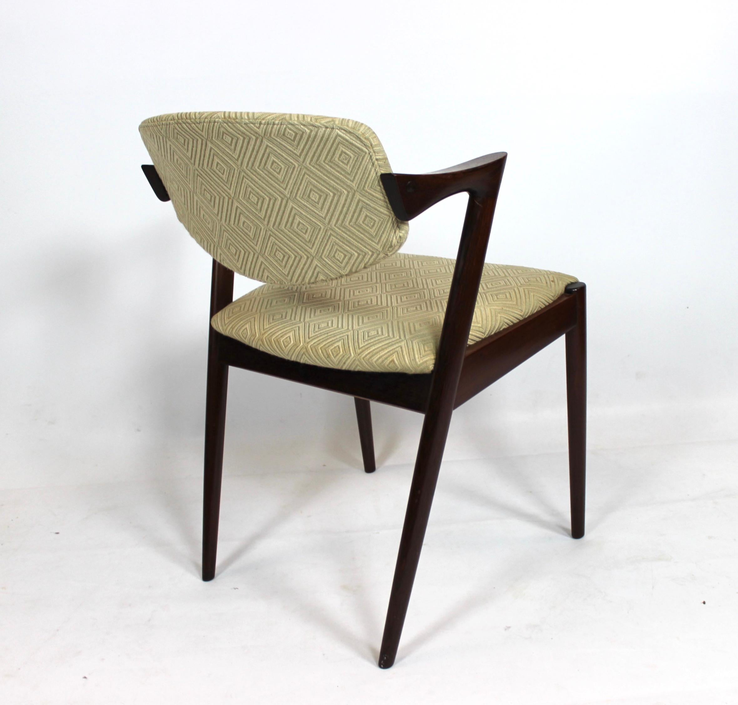 Set of 4 Dining Chairs, Model 42, Designed by Kai Kristiansen, 1960s 1