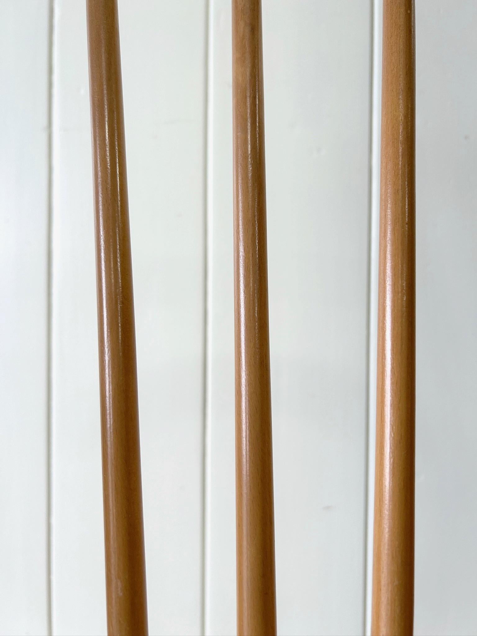 A Set of 4 Ercol Stick Back or Windsor Chairs For Sale 2