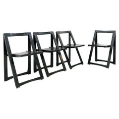 Set of 4 Folding Chairs by Aldo Jacober