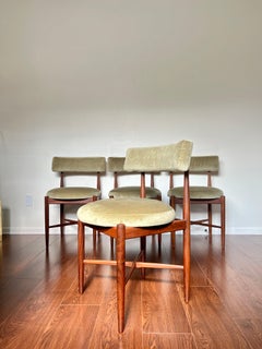 A set of 4 “Fresco” dining chairs in teak by Victor Wilkins for G plan 1960s