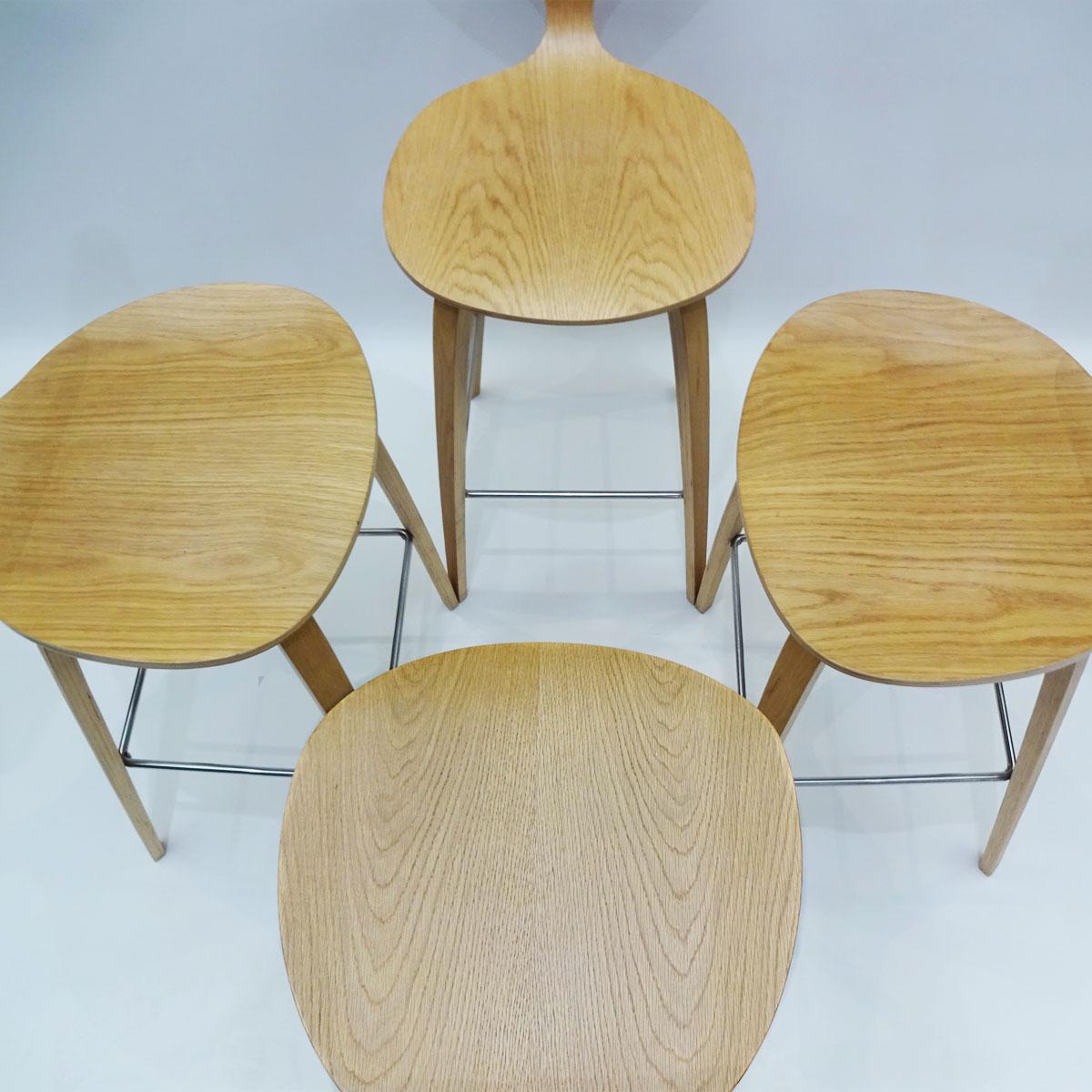 norman cherner counter stool