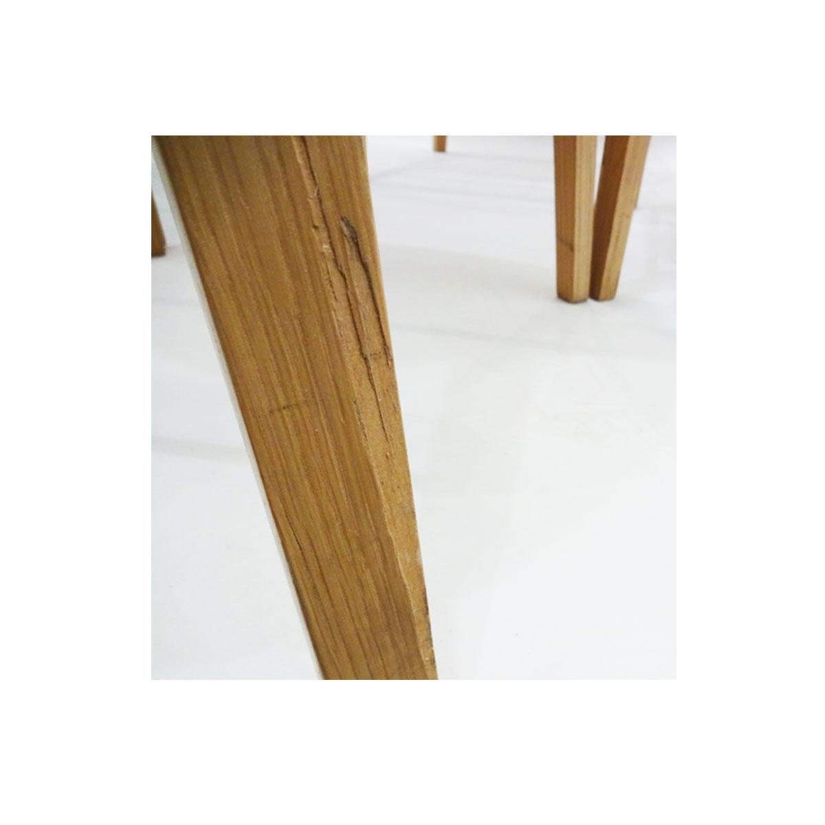 20th Century Set of 4 Norman Cherner Designed Oak, Chrome and Plywood Bar Stools