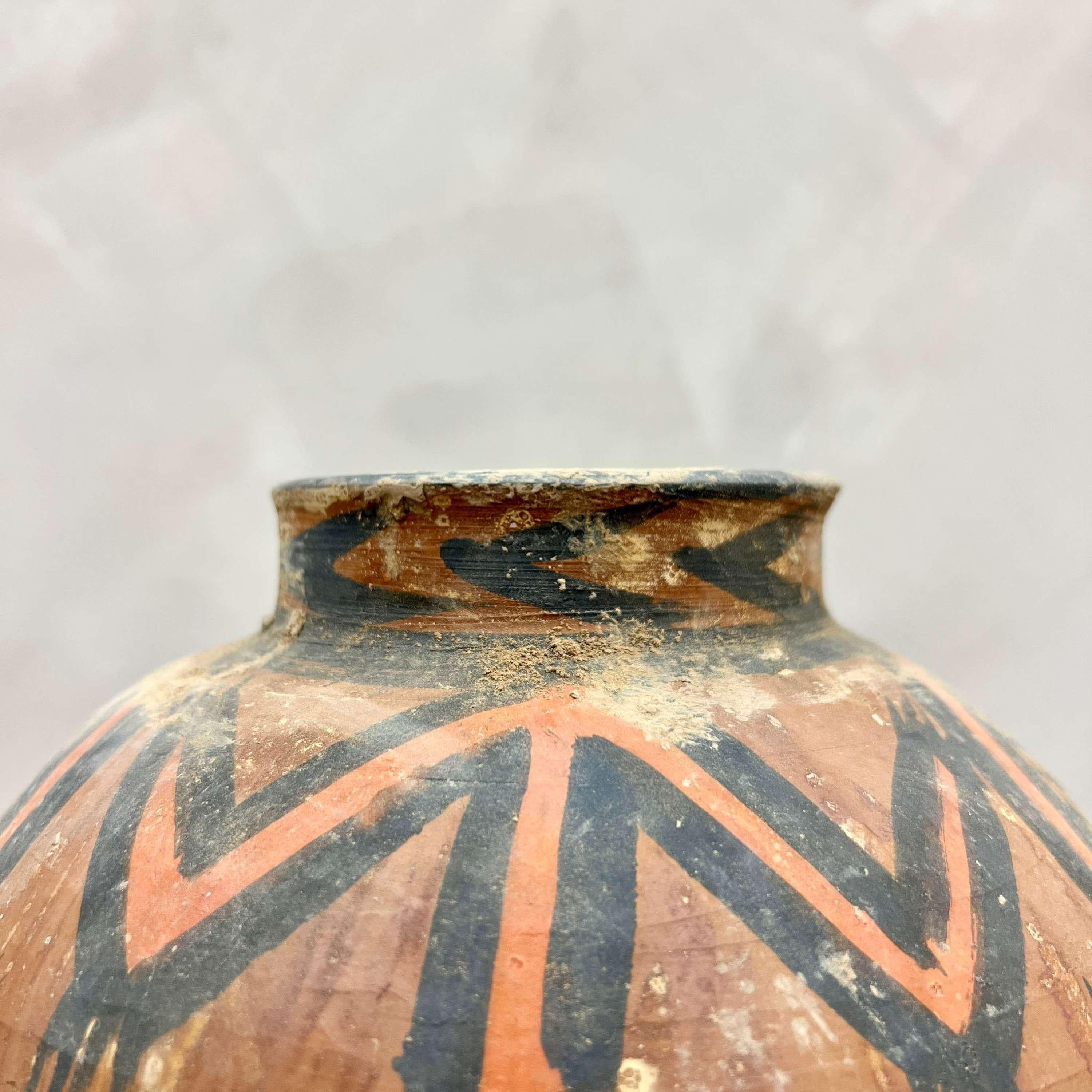 A Set of 5 Neolithic Majia Kiln Chinese Pottery 14