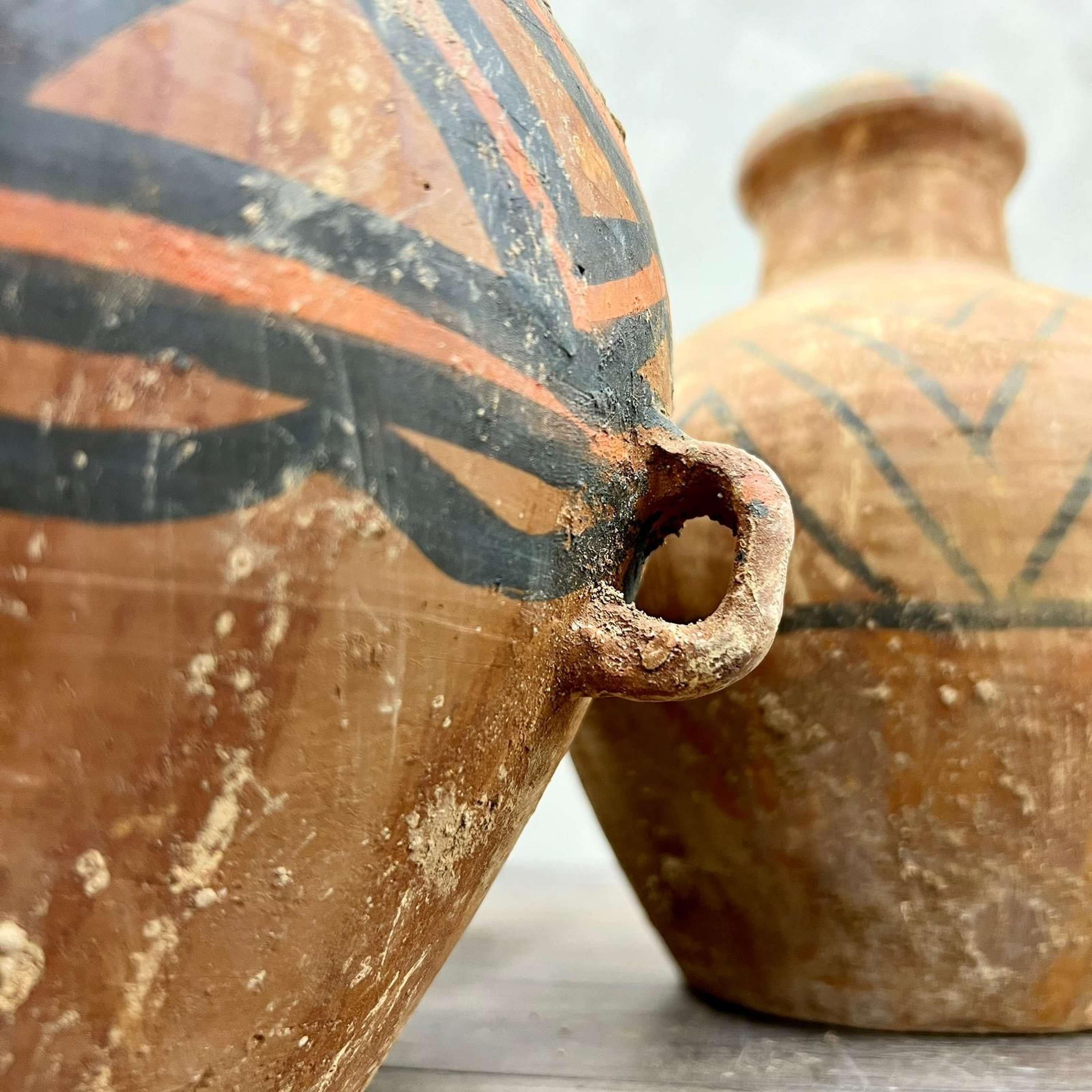 19th Century A Set of 5 Neolithic Majia Kiln Chinese Pottery