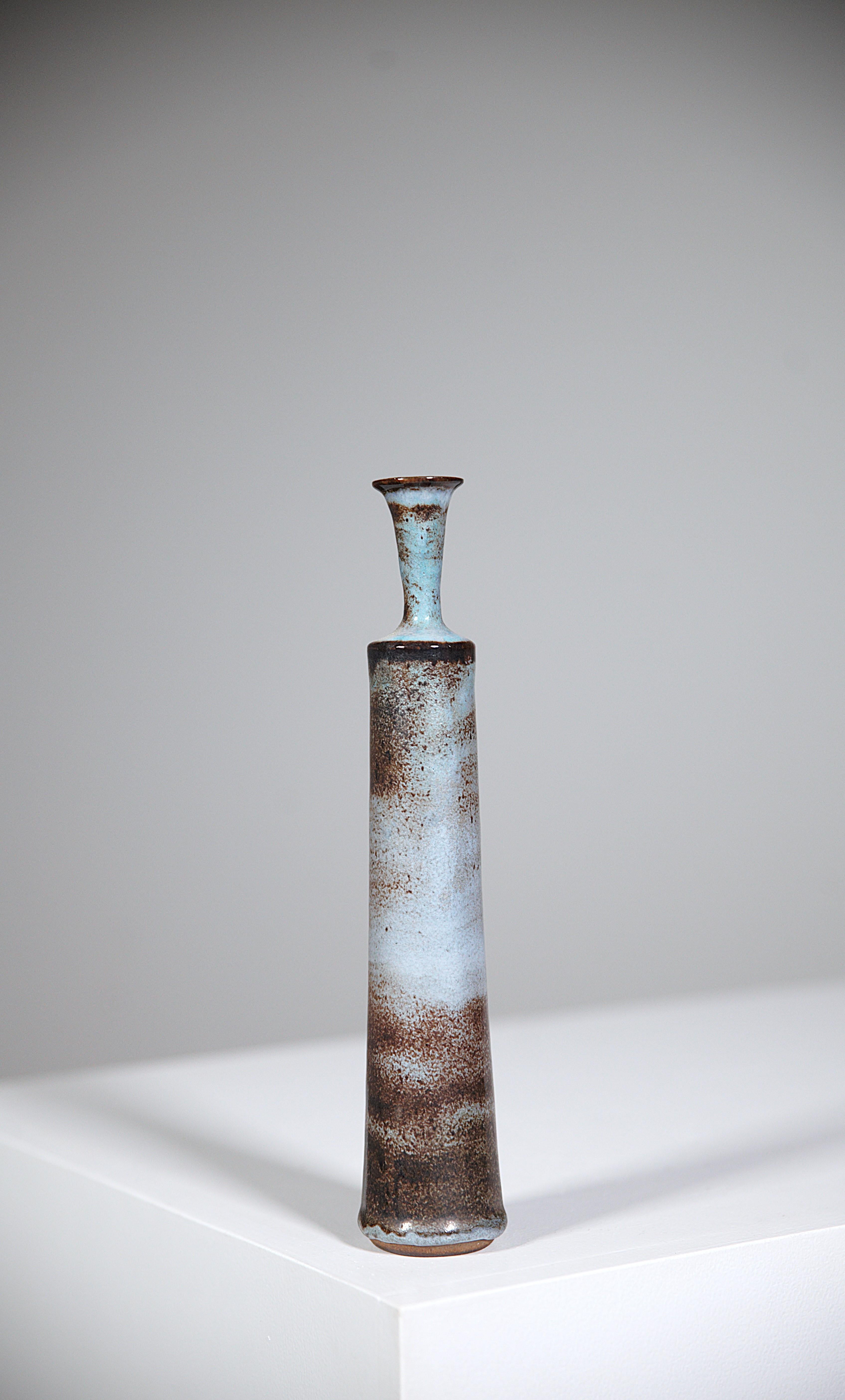 Set di 6 bottiglie in ceramica di Roger Collet Vallauris Francia anni '70 in vendita 9
