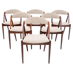 Set of 6 Chairs by Kai Kristiansen, Model 31, Denmark, 1960s