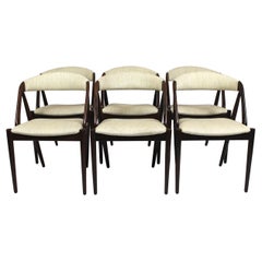 Set of 6 Dining Chairs, Model 31, by Kai Kristiansen and Schou Andersen, 1960s