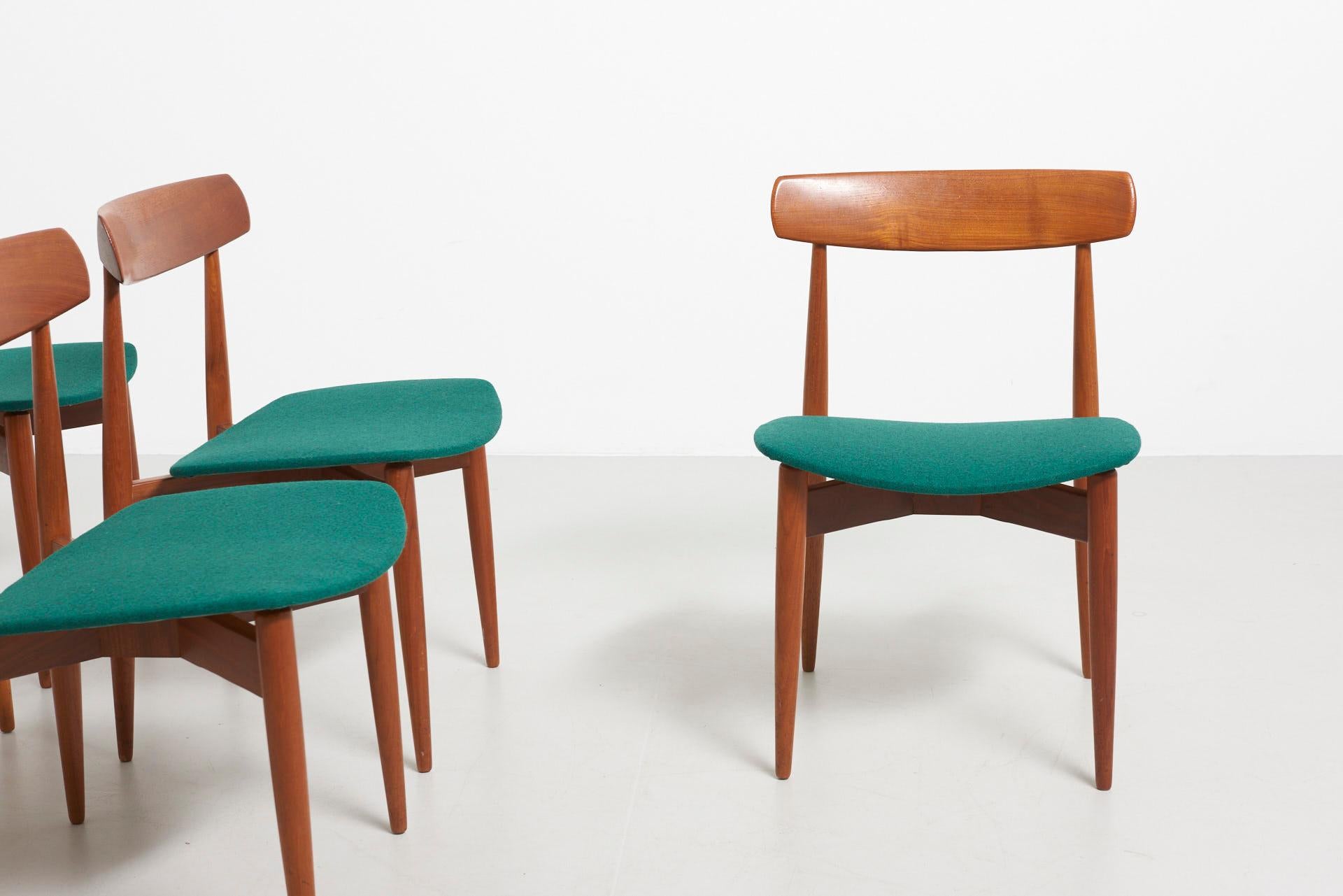 Set of 6 Dinning Chairs by H. W. Klein for Bramin 2