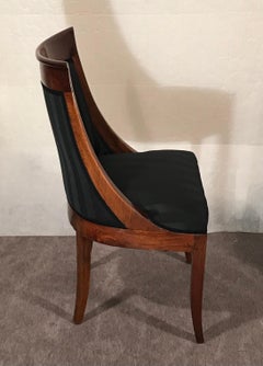 Set of 6 Empire Barrel Chairs, 1810-20