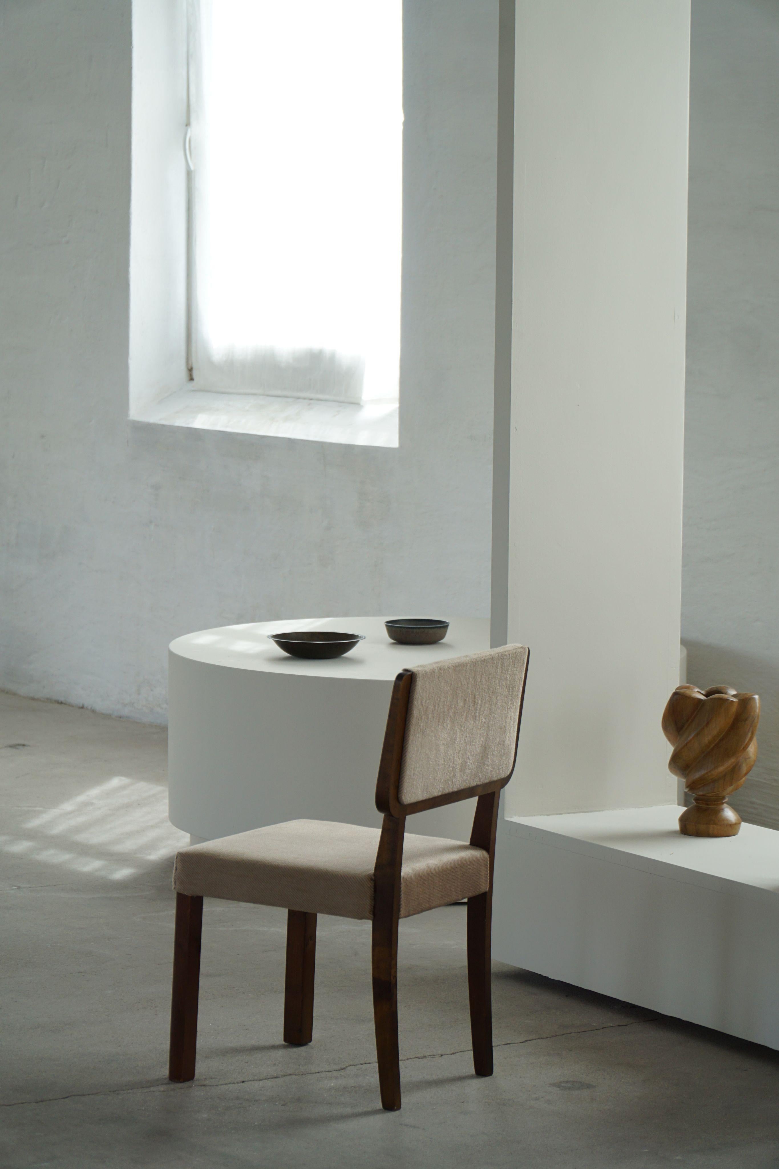 Set di 6 sedie finlandesi di metà secolo nello stile di Alvar Aalto, anni '50 in vendita 3