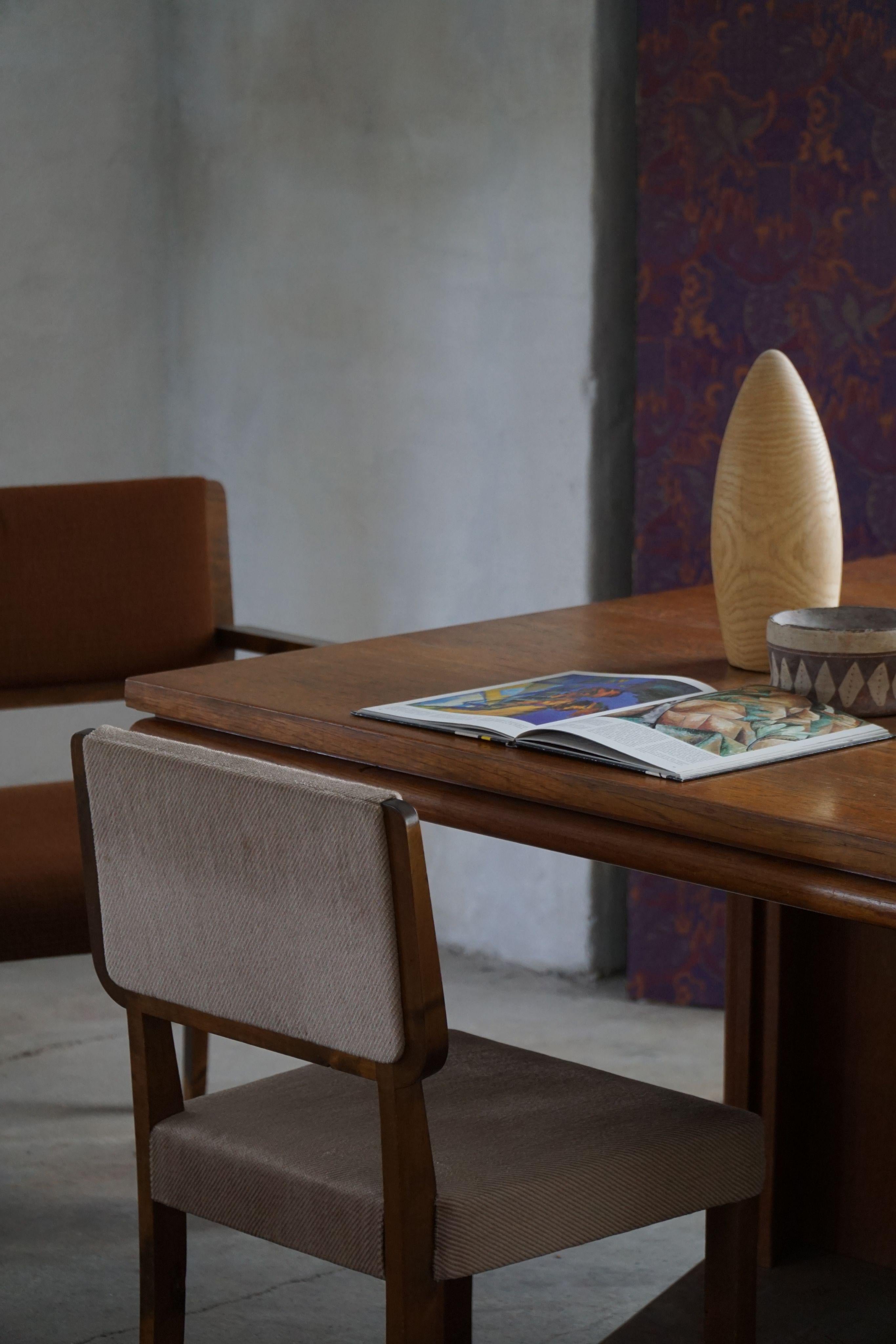 Set di 6 sedie finlandesi di metà secolo nello stile di Alvar Aalto, anni '50 in vendita 1