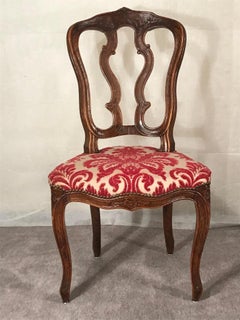 A set of 6 French Baroque Chairs, 18th century