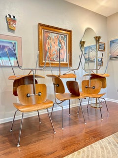A set of 6 Herman Miller DCM chairs circa 2008. Recently refurbished