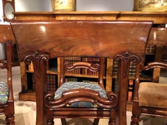 Set of 6 Mahogany Early Victorian Period Dining Chairs