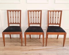 A set of 6 period Gustavian Scandinavian Chairs