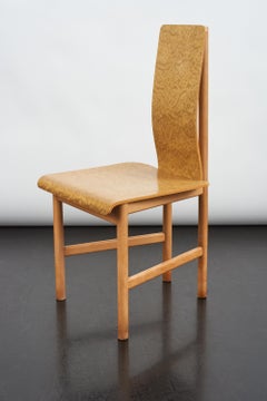 Set of 6 ‘Vela’ Chairs Designed by Enzo Mari for Driade, 1980