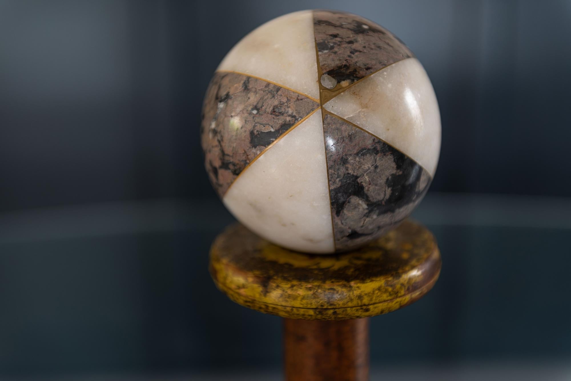 marble sphere balls