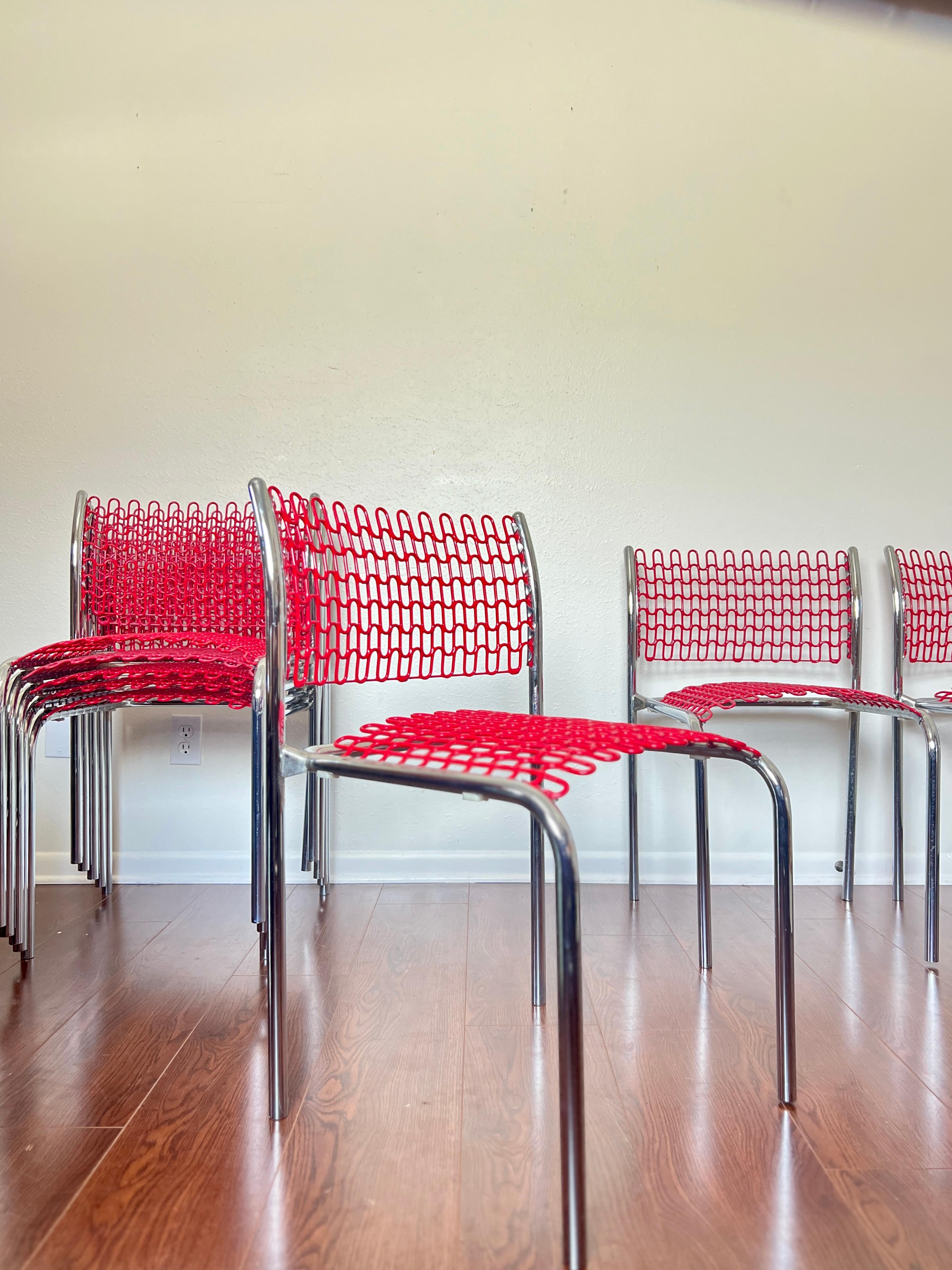 Unknown A set of 4 sof-Tek stacking chairs by David Rowland for Thonet circa 1970s For Sale