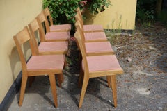 Set of 8 Very Rare Hans Wegner Chairs Model GE- 376, Made by GETAMA, Denmark