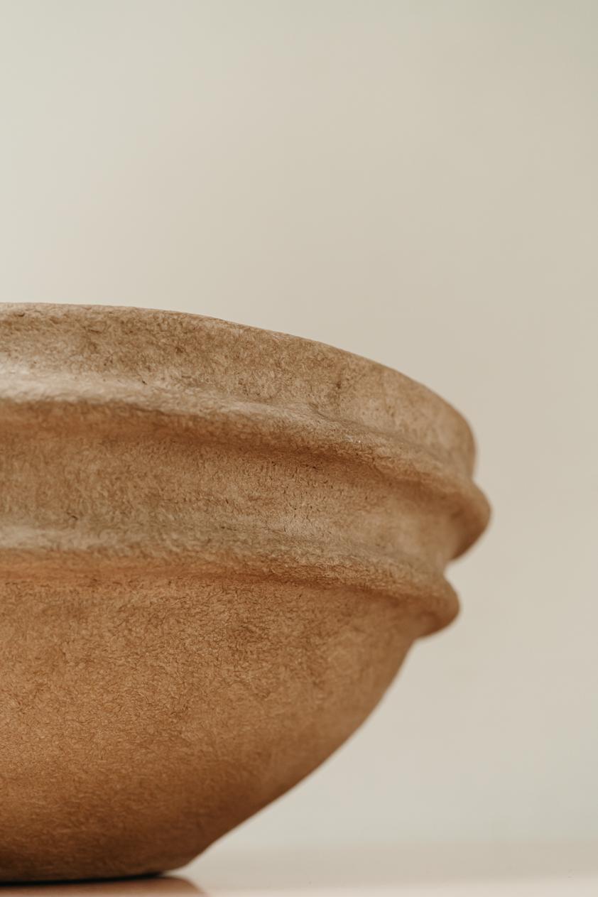 Set of a Papier Mâché Big and Small Bowl/Vase/Jardinière  For Sale 7
