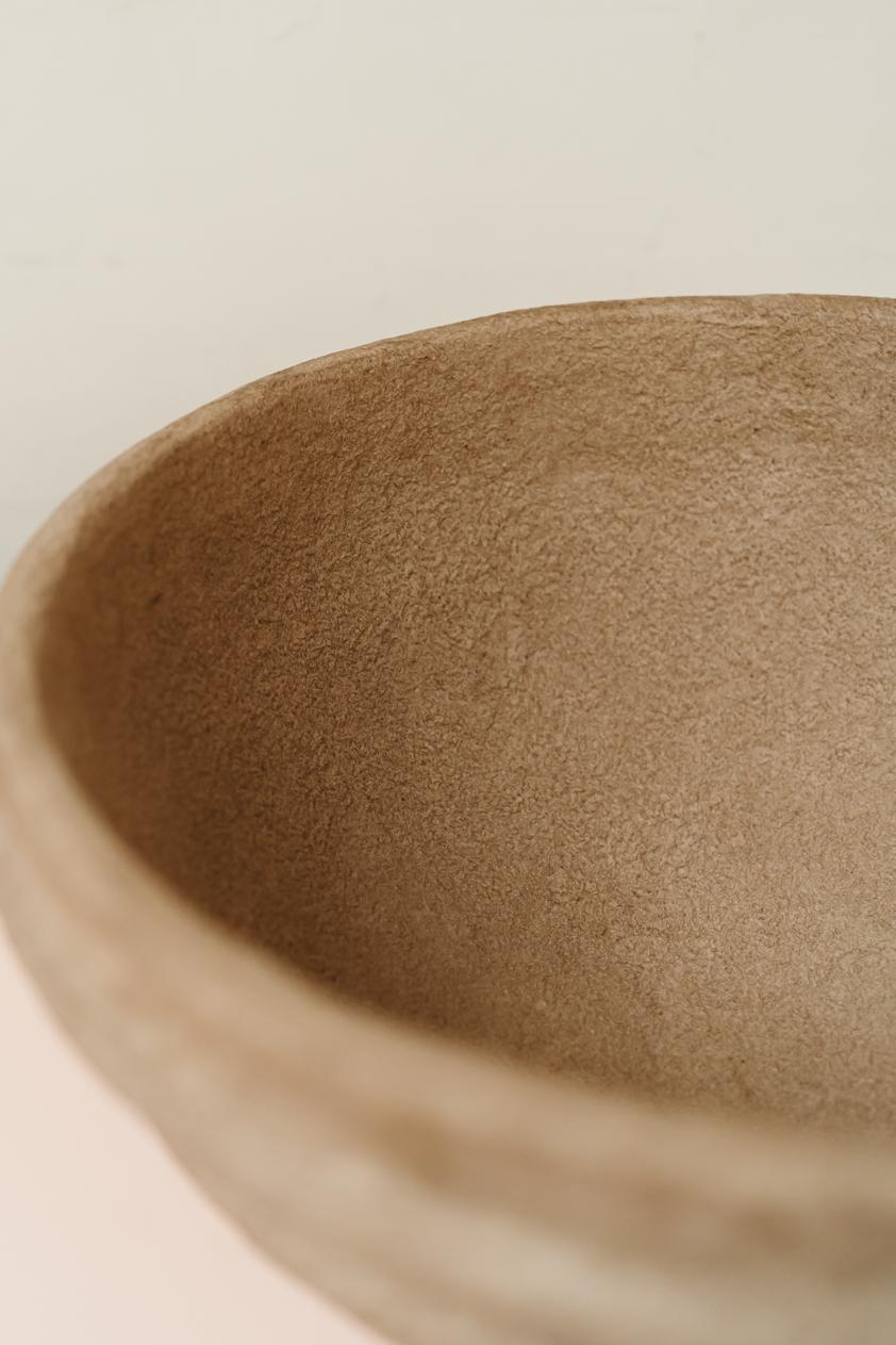 Set of a Papier Mâché Big and Small Bowl/Vase/Jardinière  For Sale 8