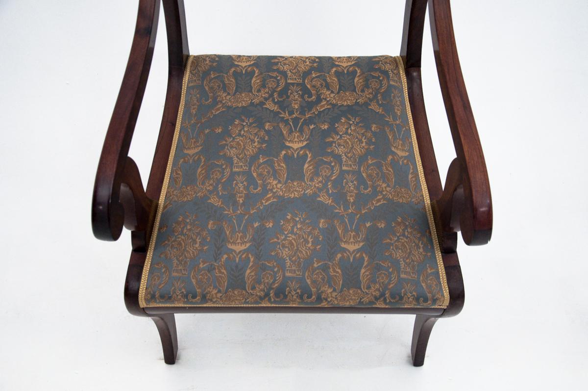 Set of Antique Armchairs from the Late 19th Century (Walnuss)