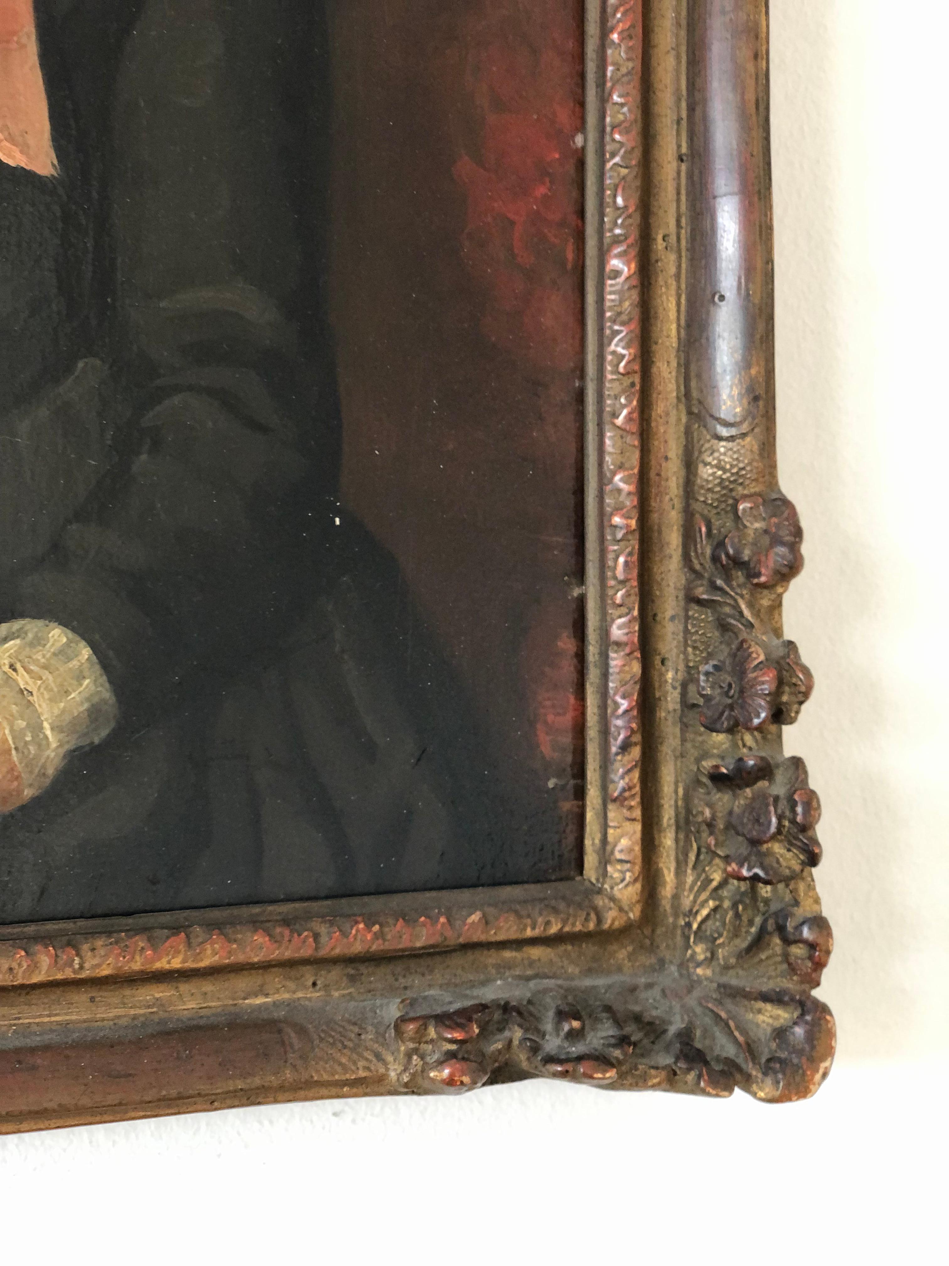 XIX secolo Una serie di antichi ritratti olandesi di una coppia nobile in vendita