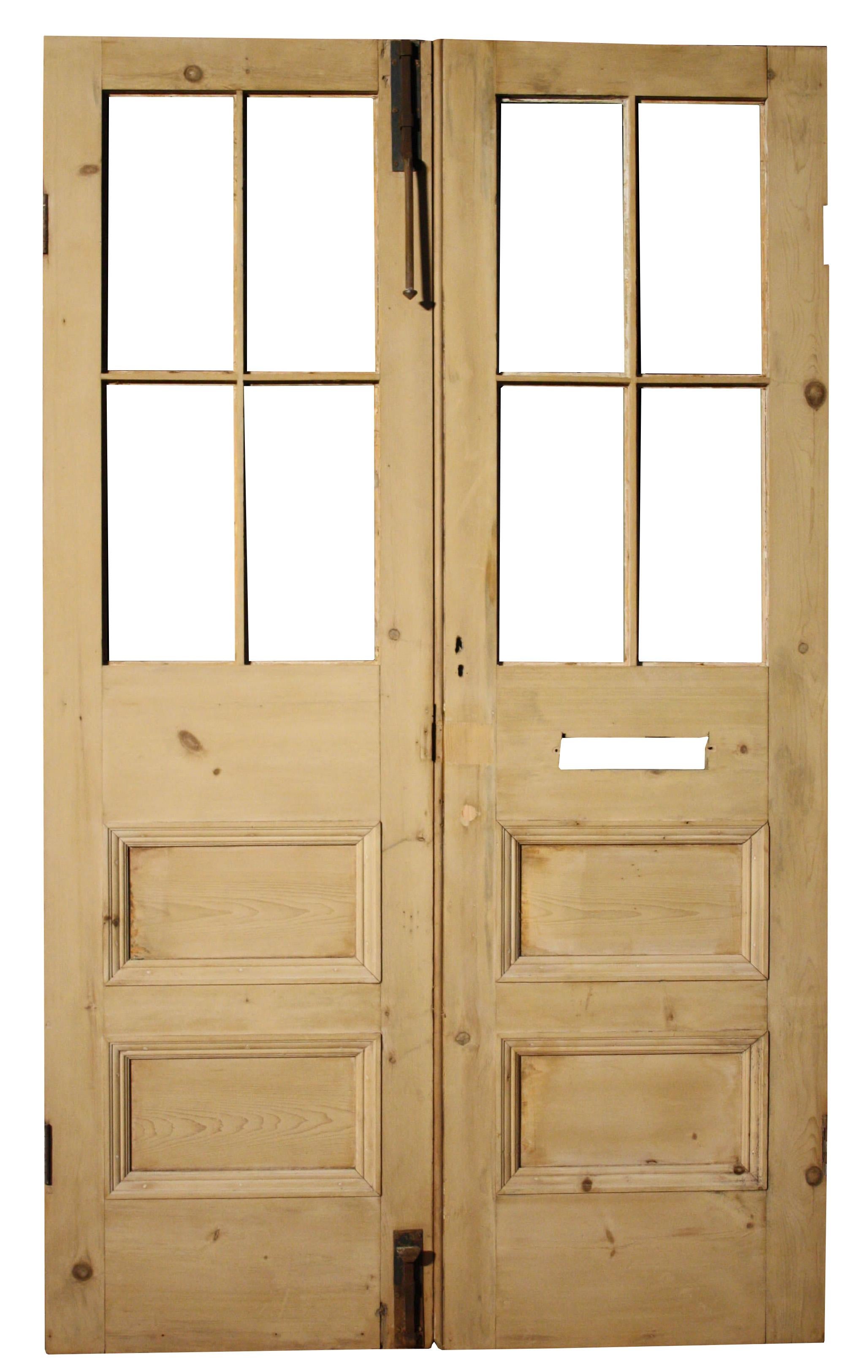 reclaimed french doors