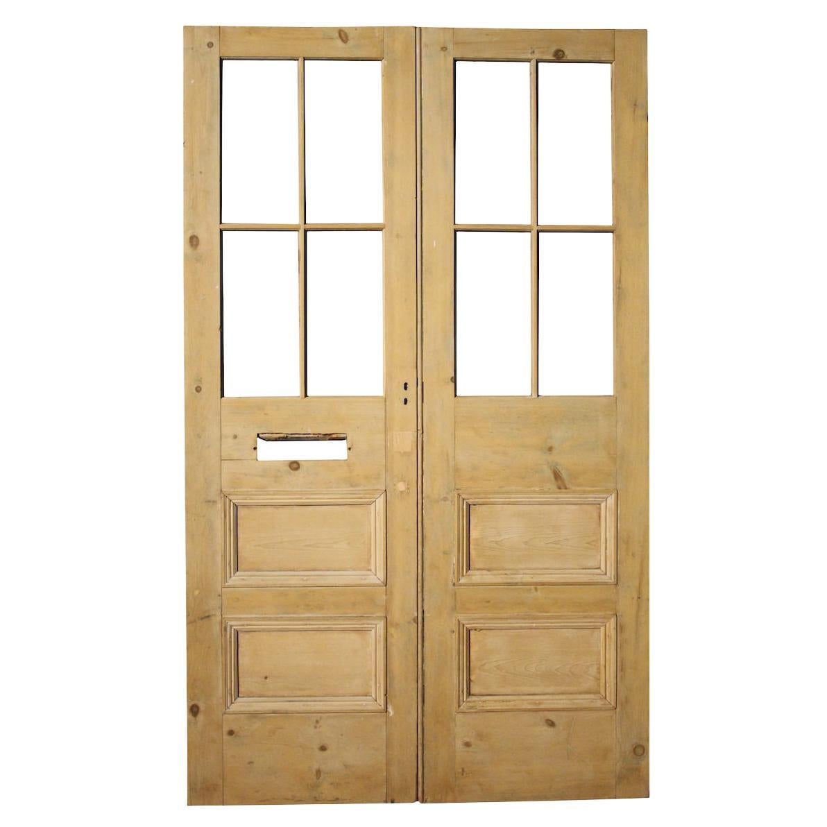 Set of Antique External Double Doors For Sale