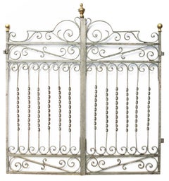 Set of Antique Wrought Iron Gates
