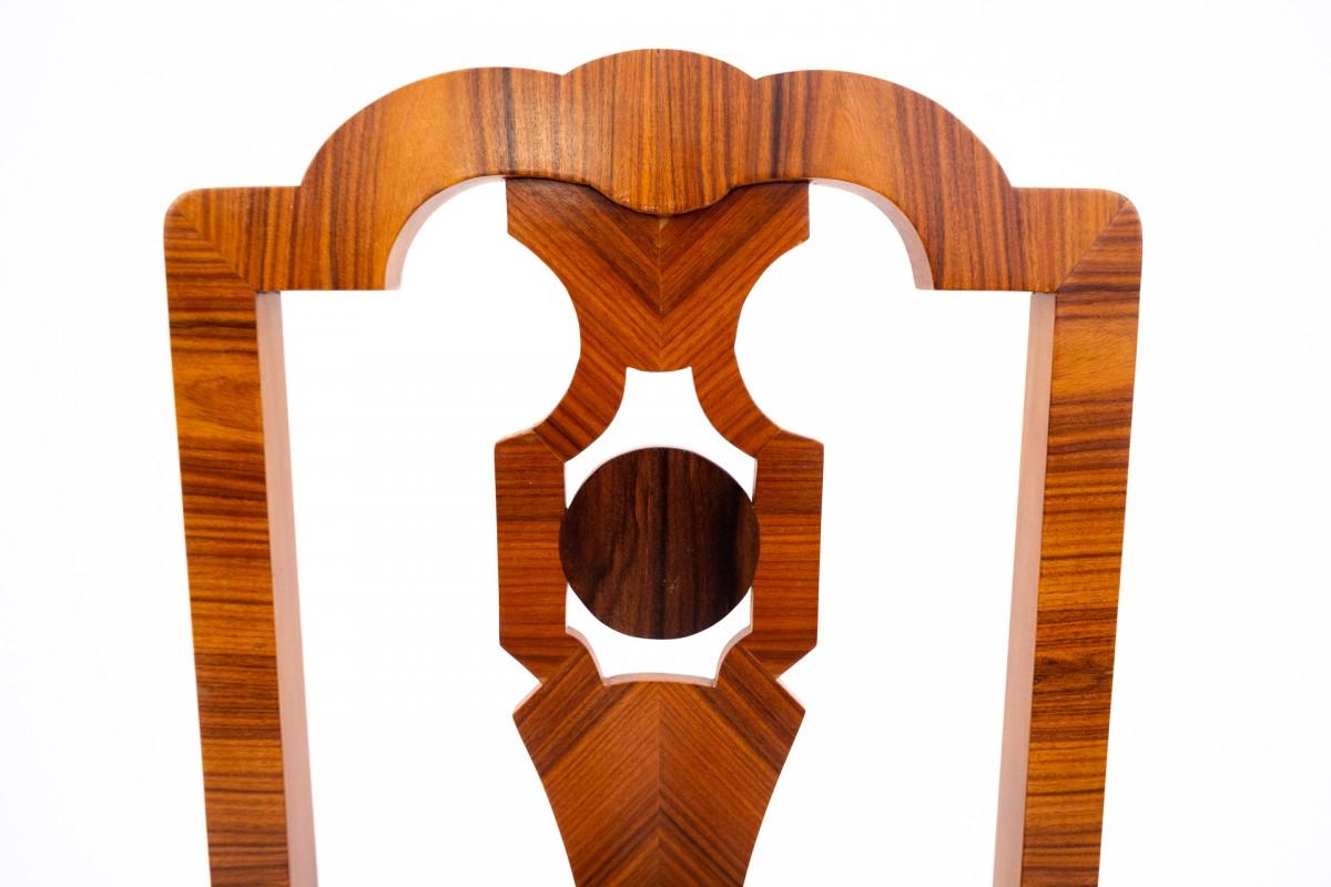 Un set di sedie Art Deco, anni '40, Polonia. in vendita 1