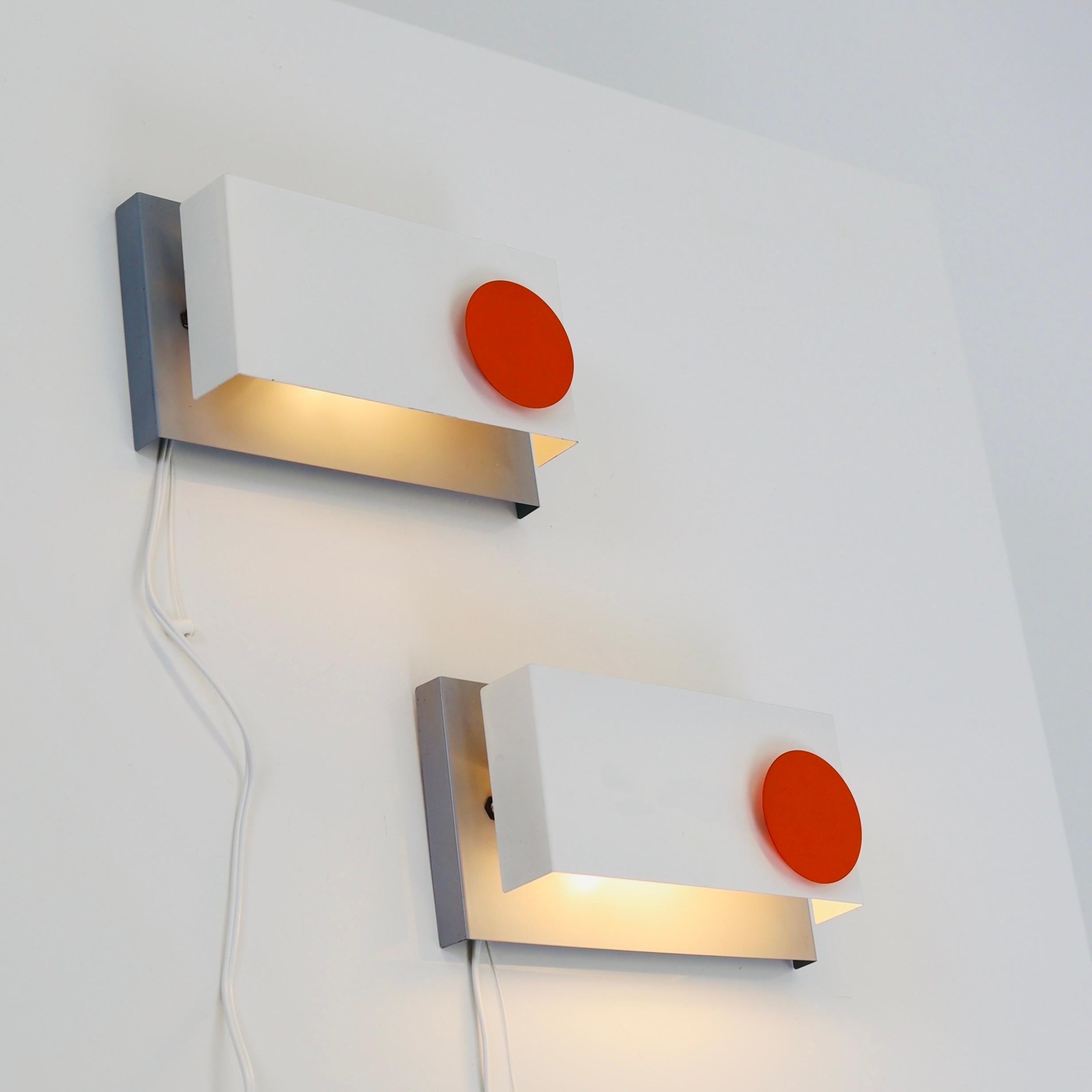 A set of Bed Lamps by Svend Aage Holm Sorensen, 1960s, Denmark For Sale 5
