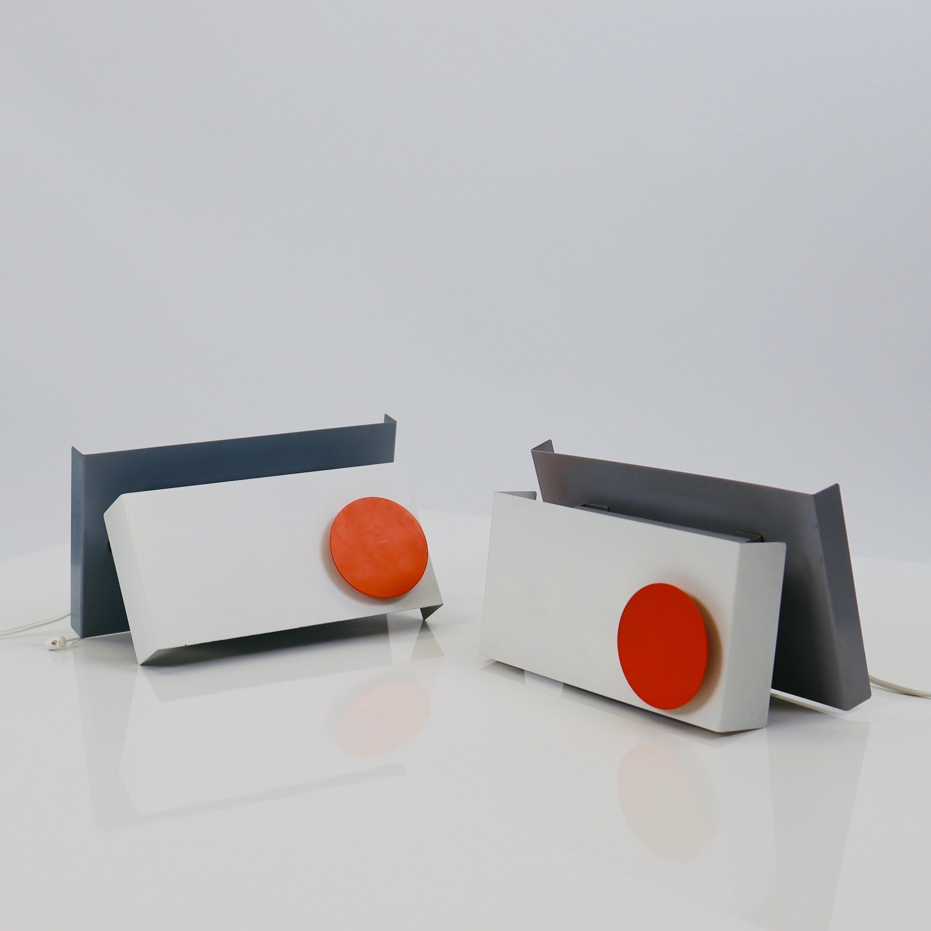 A set of Bed Lamps by Svend Aage Holm Sorensen, 1960s, Denmark For Sale 1