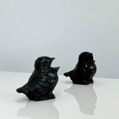 Conjunto de pájaros de Just Andersen, años 30, Dinamarca