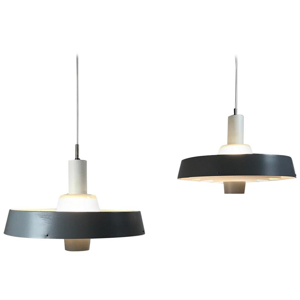 Set of Bornholm Ceiling Lights by G. Jensen and F. Monies by Louis Poulsen For Sale