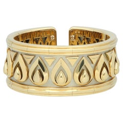 A set of Cartier Tanjore 18K yellow gold geometric disigne