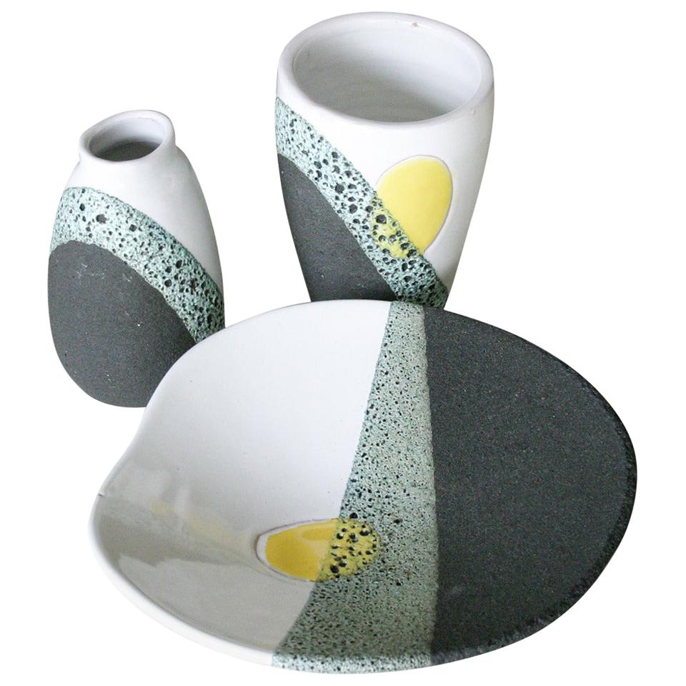 Set of Ceramics by Ettore Sottsass for Bitossi
