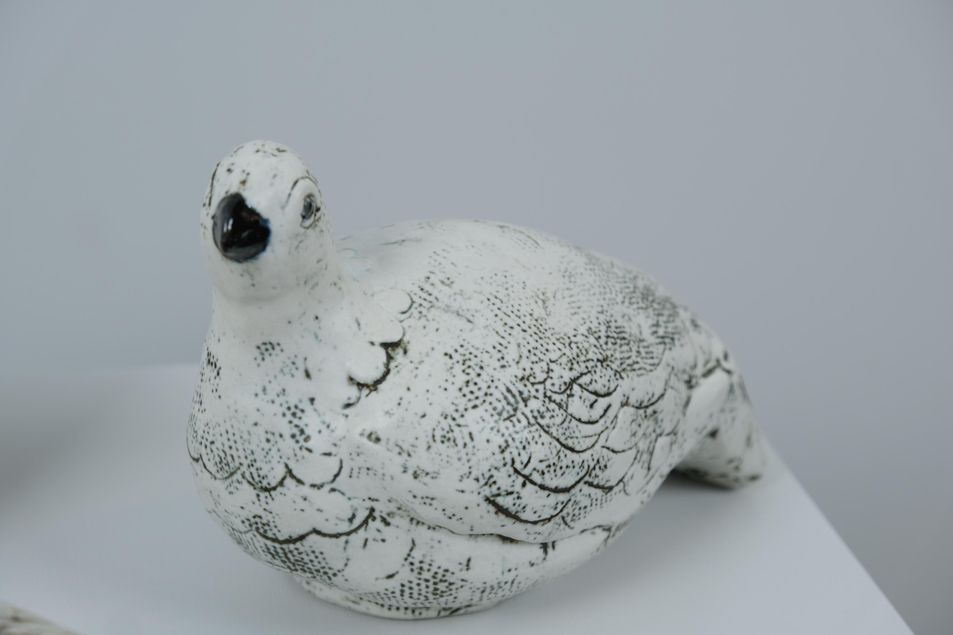 Finnish A Set of Ceramic Animal Figurines by Henrik Allert for Pentik, 1980s For Sale
