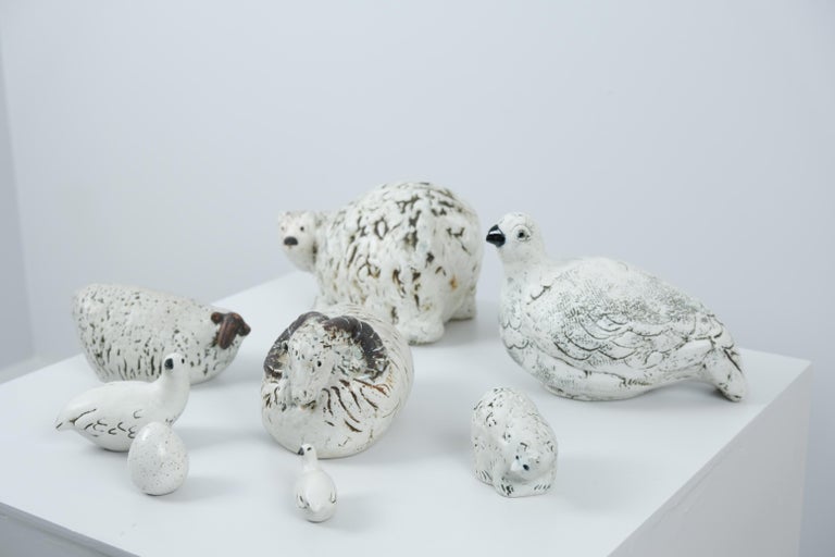 Pentik Henrik Allert Polar Bird Henrik Allert Polar Bear Figurine