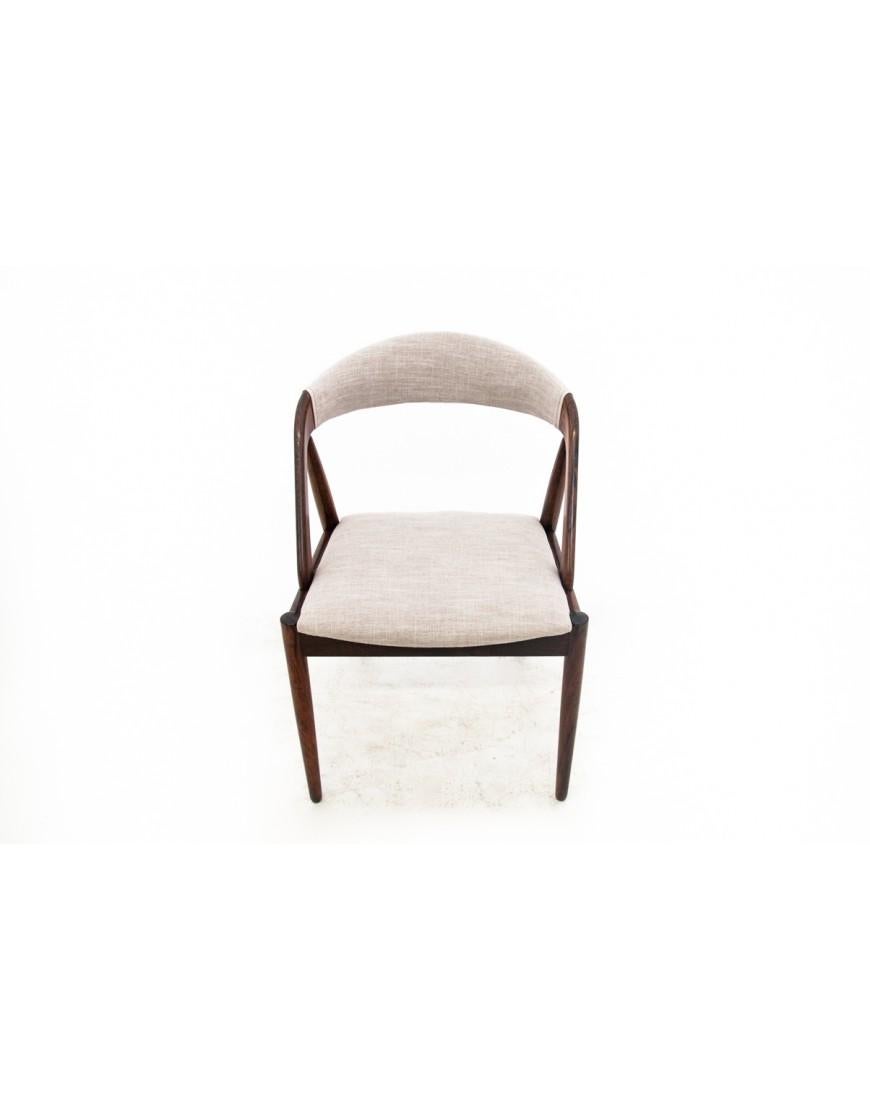 Scandinavian Modern A set of chairs by Kai Kristiansen from the 1960s, Denmark, model 31 For Sale