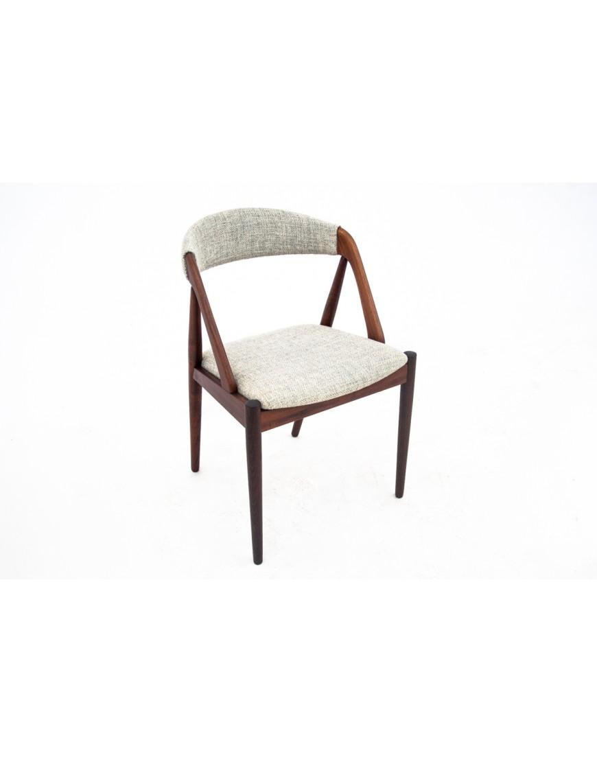Walnut A set of chairs by Kai Kristiansen from the 1960s, Denmark, model 31. For Sale