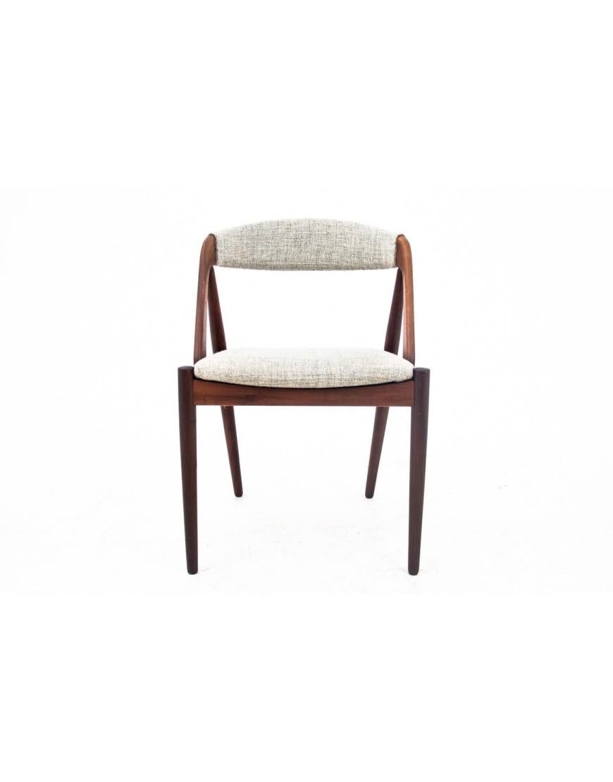 Milieu du XXe siècle A set of chairs by Kai Kristiansen from the 1960s, Denmark, model 31. en vente